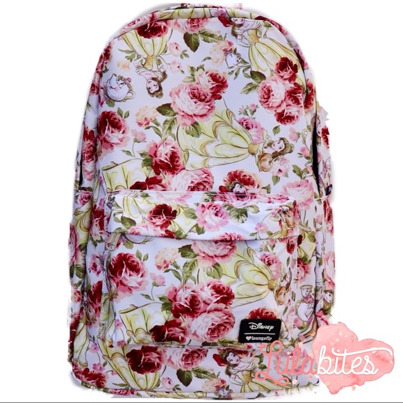 Disney Handbags - Beauty and the Beast Flower Backpack
